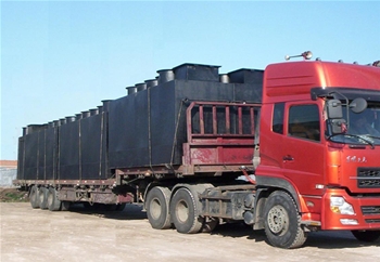 高速生活污水處理設備裝車(chē)