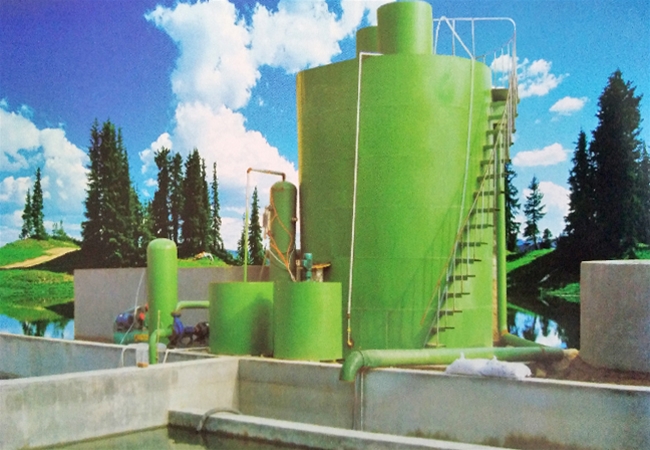 豎流式溶氣氣浮機